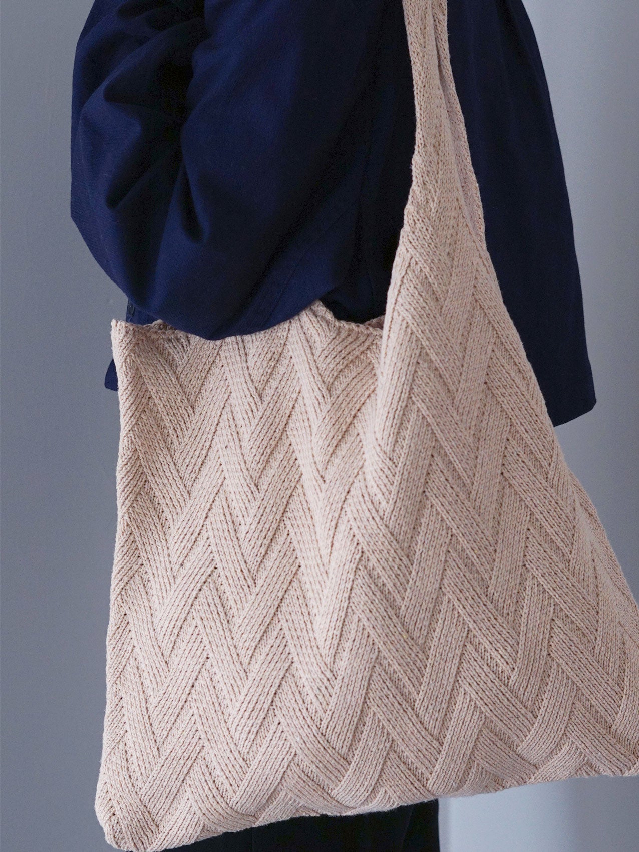 Casual Knitted Tote